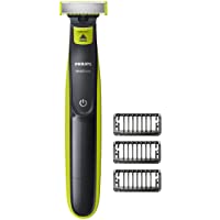 Philips OneBlade QP2520-20 - Depiladoras para la barba (1 mm- 5 mm- Carbón vegetal- Cal- 45 min- Integrado- Níquel-metal…